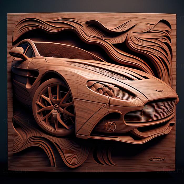 3D модель Aston Martin Vantage (STL)